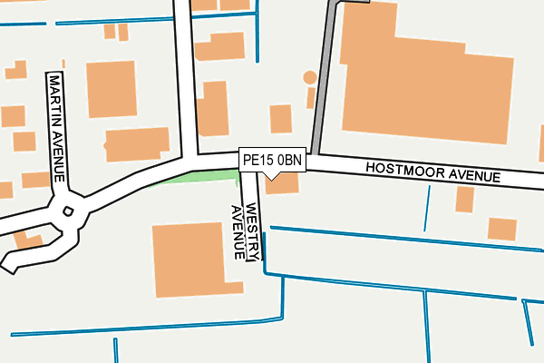 PE15 0BN map - OS OpenMap – Local (Ordnance Survey) PE15 0BN map - OS OpenMap – Local (Ordnance Survey)