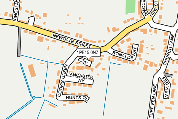 PE15 0NZ map - OS OpenMap – Local (Ordnance Survey) PE15 0NZ map - OS OpenMap – Local (Ordnance Survey)