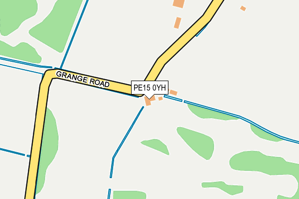 PE15 0YH map - OS OpenMap – Local (Ordnance Survey) PE15 0YH map - OS OpenMap – Local (Ordnance Survey)