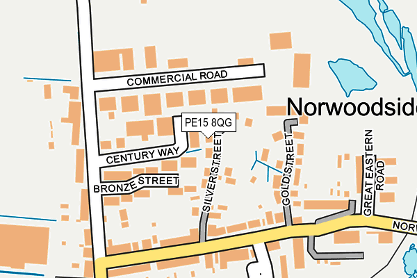 PE15 8QG map - OS OpenMap – Local (Ordnance Survey) PE15 8QG map - OS OpenMap – Local (Ordnance Survey)