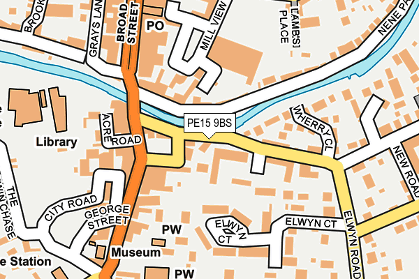 PE15 9BS map - OS OpenMap – Local (Ordnance Survey) PE15 9BS map - OS OpenMap – Local (Ordnance Survey)