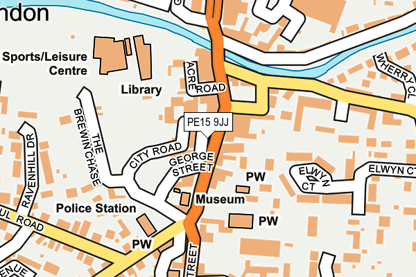 PE15 9JJ map - OS OpenMap – Local (Ordnance Survey) PE15 9JJ map - OS OpenMap – Local (Ordnance Survey)