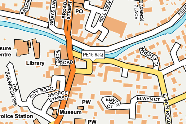 PE15 9JQ map - OS OpenMap – Local (Ordnance Survey) PE15 9JQ map - OS OpenMap – Local (Ordnance Survey)