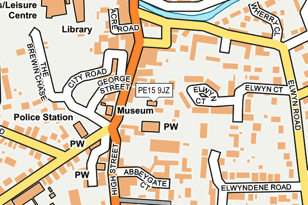 PE15 9JZ map - OS OpenMap – Local (Ordnance Survey) PE15 9JZ map - OS OpenMap – Local (Ordnance Survey)