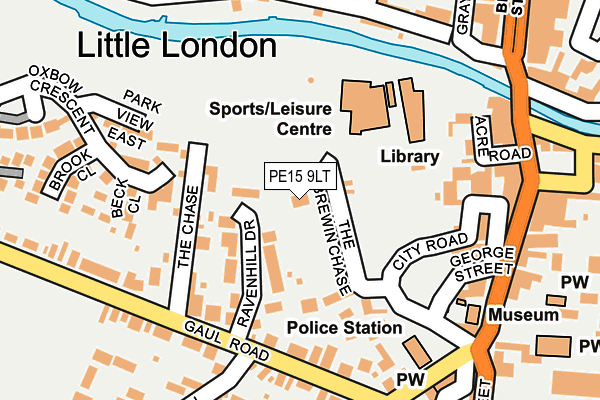 PE15 9LT map - OS OpenMap – Local (Ordnance Survey) PE15 9LT map - OS OpenMap – Local (Ordnance Survey)