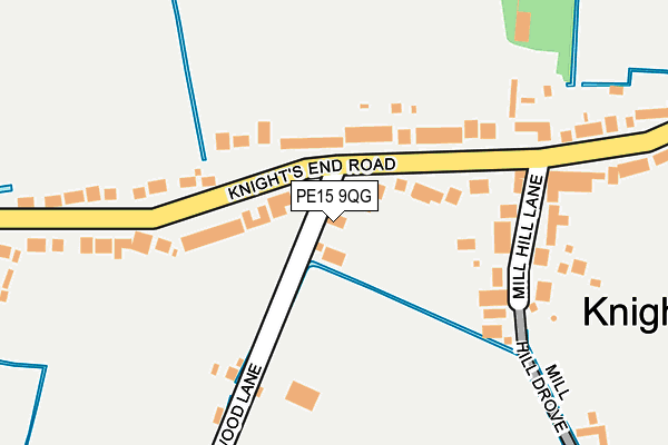 PE15 9QG map - OS OpenMap – Local (Ordnance Survey) PE15 9QG map - OS OpenMap – Local (Ordnance Survey)