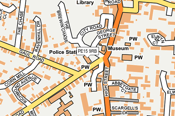 PE15 9RB map - OS OpenMap – Local (Ordnance Survey) PE15 9RB map - OS OpenMap – Local (Ordnance Survey)
