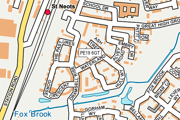 PE19 6GT map - OS OpenMap – Local (Ordnance Survey) PE19 6GT map - OS OpenMap – Local (Ordnance Survey)