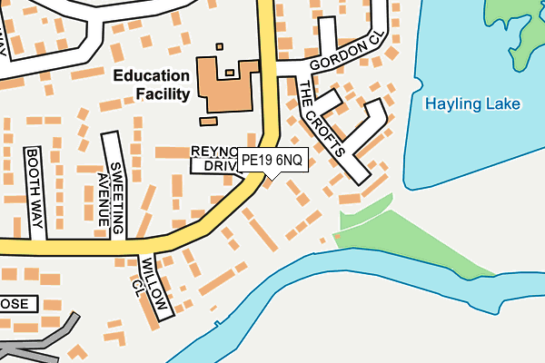 PE19 6NQ map - OS OpenMap – Local (Ordnance Survey) PE19 6NQ map - OS OpenMap – Local (Ordnance Survey)