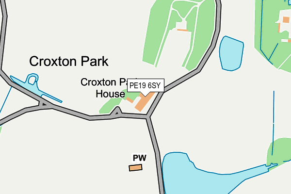 PE19 6SY map - OS OpenMap – Local (Ordnance Survey) PE19 6SY map - OS OpenMap – Local (Ordnance Survey)