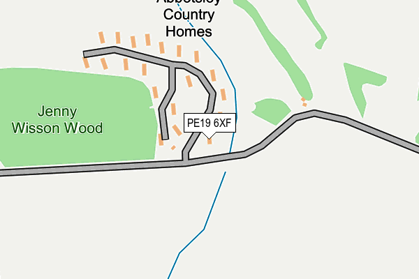PE19 6XF map - OS OpenMap – Local (Ordnance Survey) PE19 6XF map - OS OpenMap – Local (Ordnance Survey)