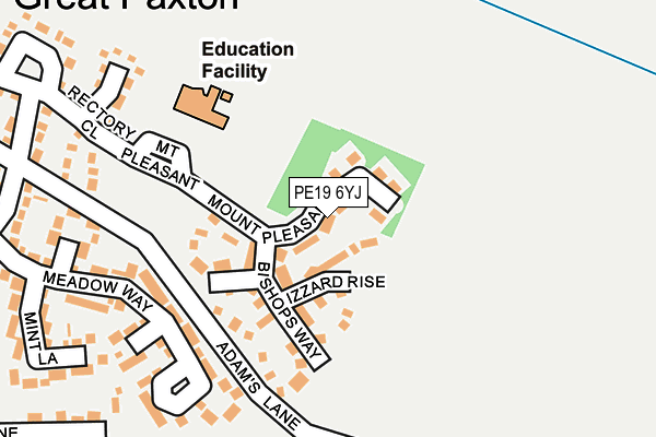 PE19 6YJ map - OS OpenMap – Local (Ordnance Survey) PE19 6YJ map - OS OpenMap – Local (Ordnance Survey)