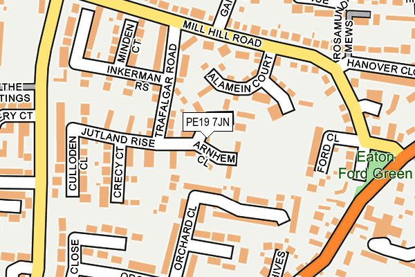 PE19 7JN map - OS OpenMap – Local (Ordnance Survey) PE19 7JN map - OS OpenMap – Local (Ordnance Survey)