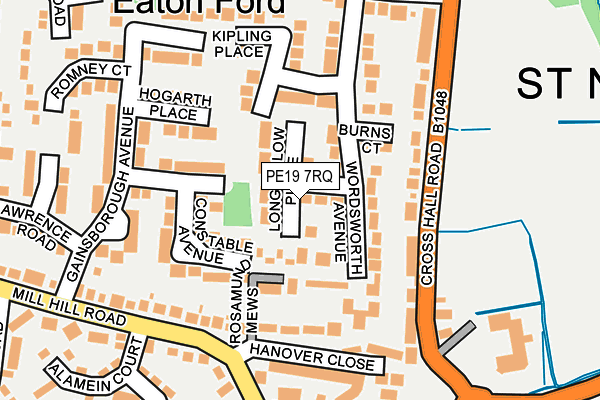 PE19 7RQ map - OS OpenMap – Local (Ordnance Survey) PE19 7RQ map - OS OpenMap – Local (Ordnance Survey)
