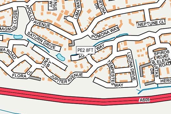 PE2 8FT map - OS OpenMap – Local (Ordnance Survey) PE2 8FT map - OS OpenMap – Local (Ordnance Survey)