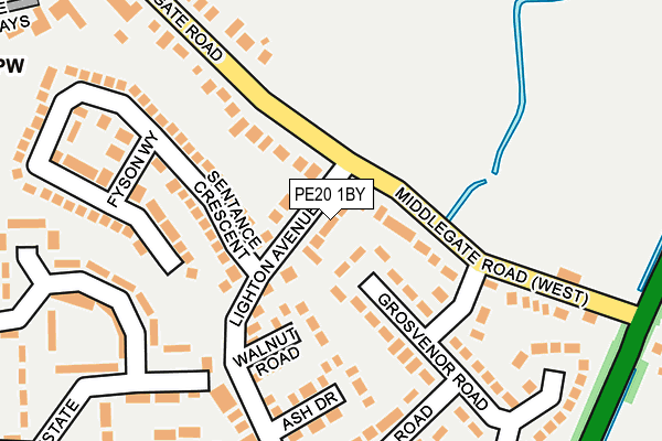 PE20 1BY map - OS OpenMap – Local (Ordnance Survey) PE20 1BY map - OS OpenMap – Local (Ordnance Survey)