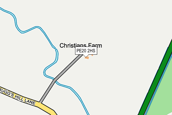 PE20 2HS map - OS OpenMap – Local (Ordnance Survey) PE20 2HS map - OS OpenMap – Local (Ordnance Survey)