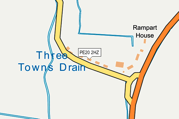 PE20 2HZ map - OS OpenMap – Local (Ordnance Survey) PE20 2HZ map - OS OpenMap – Local (Ordnance Survey)