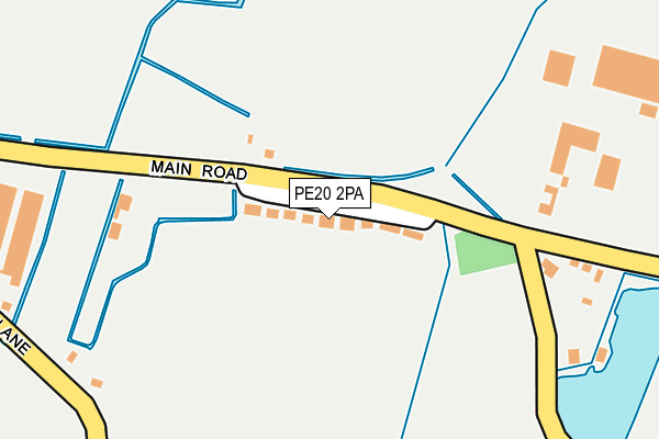 PE20 2PA map - OS OpenMap – Local (Ordnance Survey) PE20 2PA map - OS OpenMap – Local (Ordnance Survey)