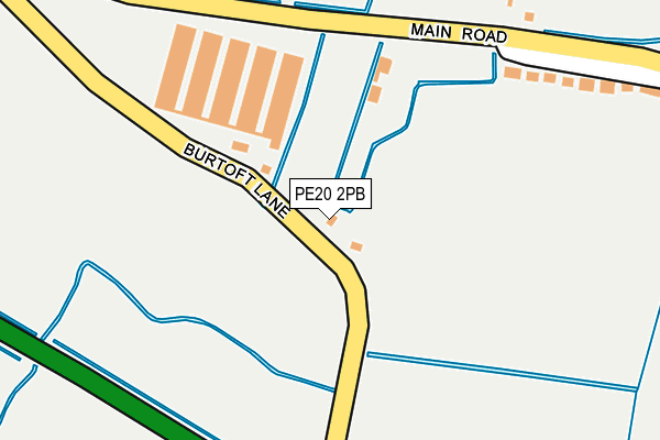 PE20 2PB map - OS OpenMap – Local (Ordnance Survey) PE20 2PB map - OS OpenMap – Local (Ordnance Survey)