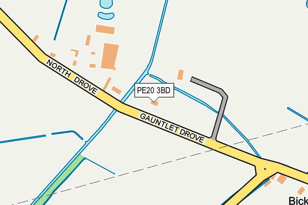 PE20 3BD map - OS OpenMap – Local (Ordnance Survey) PE20 3BD map - OS OpenMap – Local (Ordnance Survey)