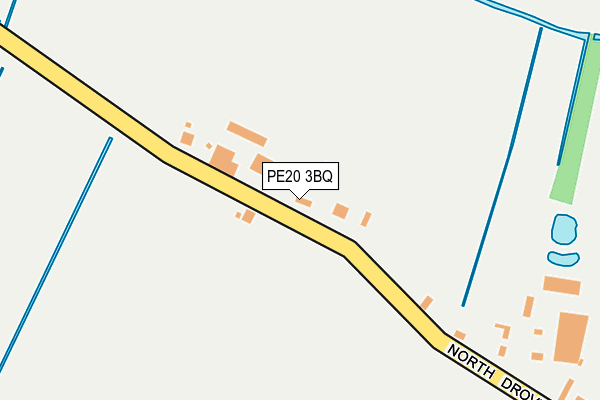 PE20 3BQ map - OS OpenMap – Local (Ordnance Survey) PE20 3BQ map - OS OpenMap – Local (Ordnance Survey)