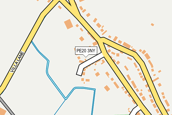PE20 3NY map - OS OpenMap – Local (Ordnance Survey) PE20 3NY map - OS OpenMap – Local (Ordnance Survey)