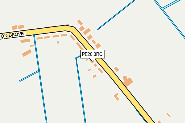 PE20 3RQ map - OS OpenMap – Local (Ordnance Survey) PE20 3RQ map - OS OpenMap – Local (Ordnance Survey)