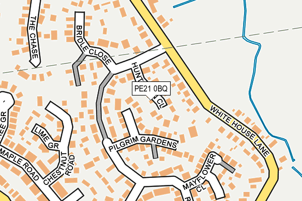 PE21 0BQ map - OS OpenMap – Local (Ordnance Survey) PE21 0BQ map - OS OpenMap – Local (Ordnance Survey)