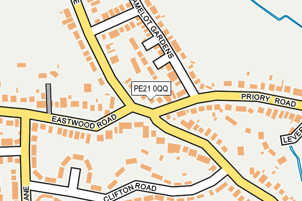 PE21 0QQ map - OS OpenMap – Local (Ordnance Survey) PE21 0QQ map - OS OpenMap – Local (Ordnance Survey)