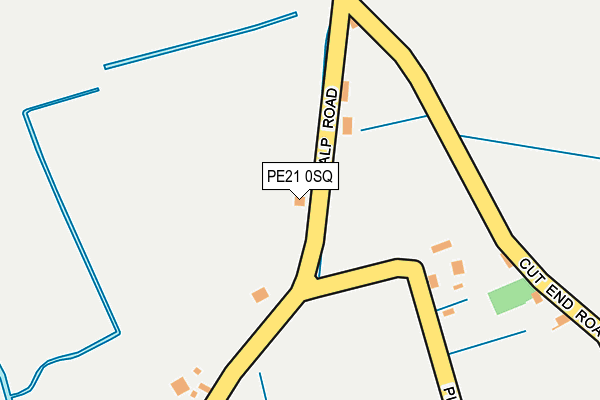 PE21 0SQ map - OS OpenMap – Local (Ordnance Survey) PE21 0SQ map - OS OpenMap – Local (Ordnance Survey)