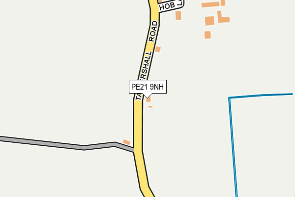 PE21 9NH map - OS OpenMap – Local (Ordnance Survey) PE21 9NH map - OS OpenMap – Local (Ordnance Survey)