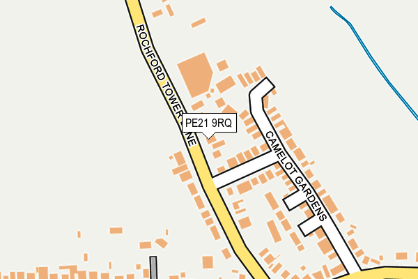 PE21 9RQ map - OS OpenMap – Local (Ordnance Survey) PE21 9RQ map - OS OpenMap – Local (Ordnance Survey)