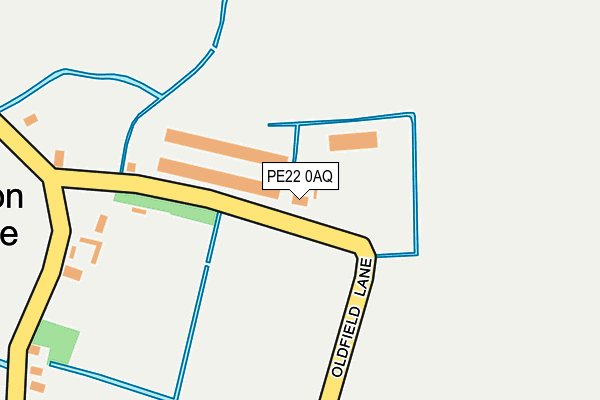 PE22 0AQ map - OS OpenMap – Local (Ordnance Survey) PE22 0AQ map - OS OpenMap – Local (Ordnance Survey)
