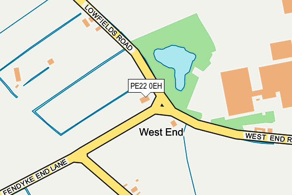 PE22 0EH map - OS OpenMap – Local (Ordnance Survey) PE22 0EH map - OS OpenMap – Local (Ordnance Survey)