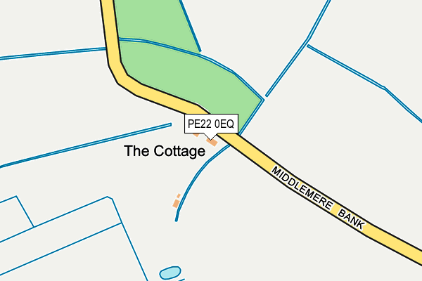 PE22 0EQ map - OS OpenMap – Local (Ordnance Survey) PE22 0EQ map - OS OpenMap – Local (Ordnance Survey)