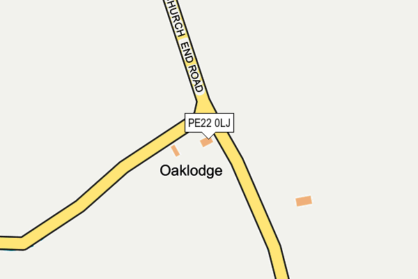 PE22 0LJ map - OS OpenMap – Local (Ordnance Survey) PE22 0LJ map - OS OpenMap – Local (Ordnance Survey)