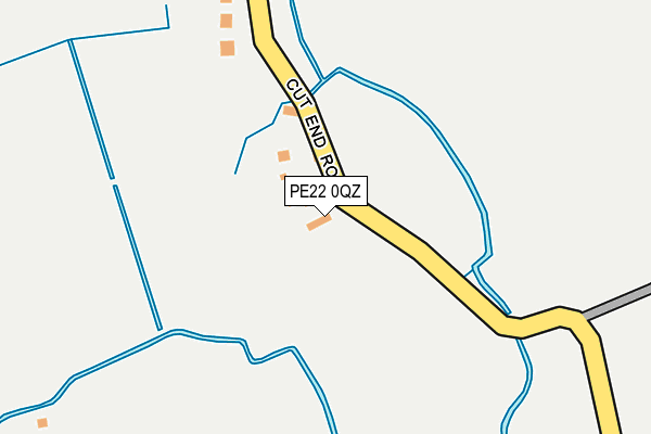 PE22 0QZ map - OS OpenMap – Local (Ordnance Survey) PE22 0QZ map - OS OpenMap – Local (Ordnance Survey)