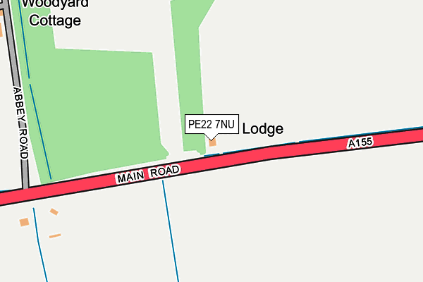 PE22 7NU map - OS OpenMap – Local (Ordnance Survey) PE22 7NU map - OS OpenMap – Local (Ordnance Survey)