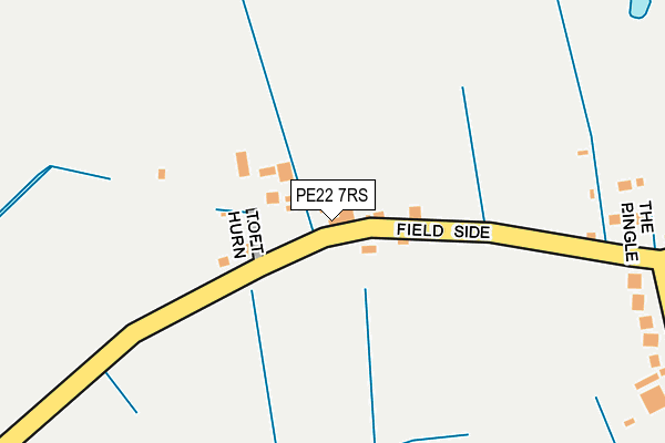 PE22 7RS map - OS OpenMap – Local (Ordnance Survey) PE22 7RS map - OS OpenMap – Local (Ordnance Survey)