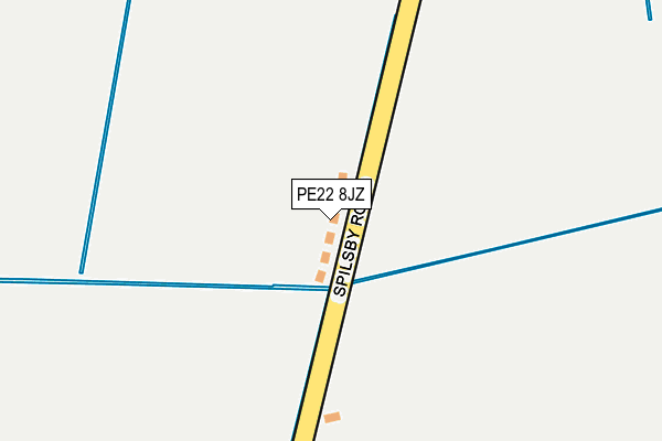 PE22 8JZ map - OS OpenMap – Local (Ordnance Survey) PE22 8JZ map - OS OpenMap – Local (Ordnance Survey)