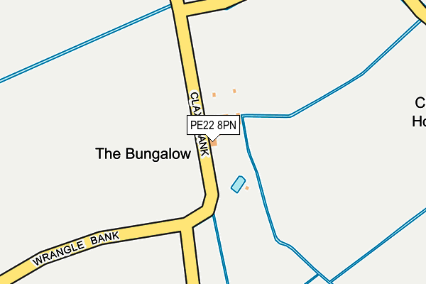 PE22 8PN map - OS OpenMap – Local (Ordnance Survey) PE22 8PN map - OS OpenMap – Local (Ordnance Survey)
