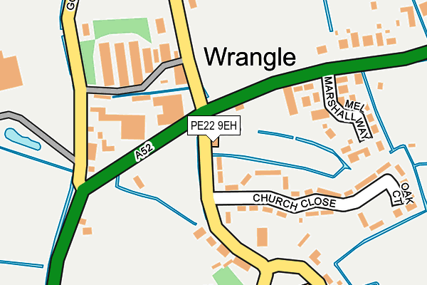 PE22 9EH map - OS OpenMap – Local (Ordnance Survey) PE22 9EH map - OS OpenMap – Local (Ordnance Survey)