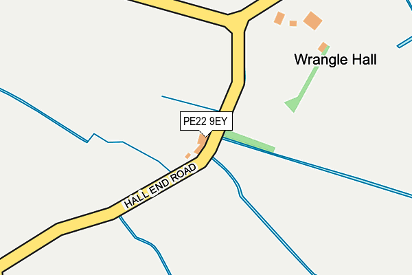 PE22 9EY map - OS OpenMap – Local (Ordnance Survey) PE22 9EY map - OS OpenMap – Local (Ordnance Survey)