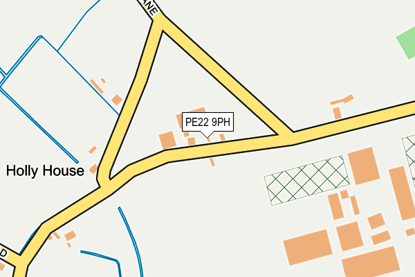 PE22 9PH map - OS OpenMap – Local (Ordnance Survey) PE22 9PH map - OS OpenMap – Local (Ordnance Survey)