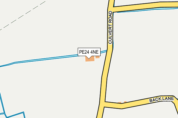 PE24 4NE map - OS OpenMap – Local (Ordnance Survey) PE24 4NE map - OS OpenMap – Local (Ordnance Survey)