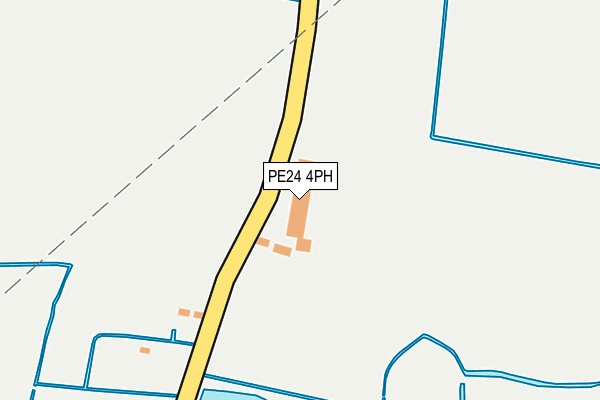 PE24 4PH map - OS OpenMap – Local (Ordnance Survey)