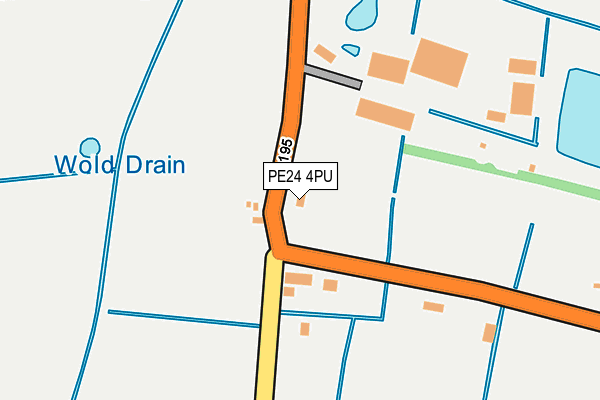 PE24 4PU map - OS OpenMap – Local (Ordnance Survey) PE24 4PU map - OS OpenMap – Local (Ordnance Survey)