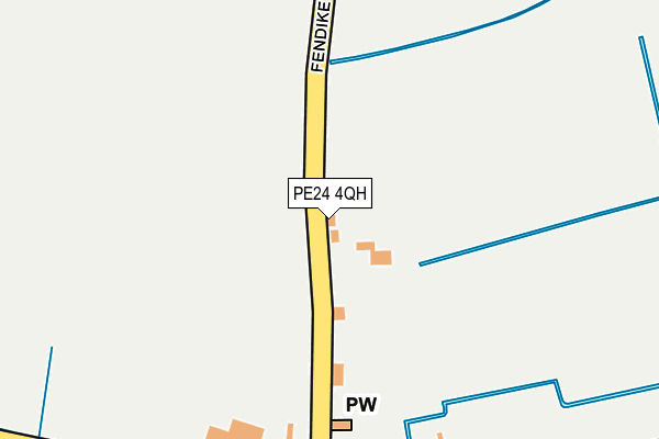 PE24 4QH map - OS OpenMap – Local (Ordnance Survey) PE24 4QH map - OS OpenMap – Local (Ordnance Survey)