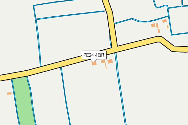 PE24 4QR map - OS OpenMap – Local (Ordnance Survey) PE24 4QR map - OS OpenMap – Local (Ordnance Survey)